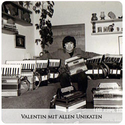 Valentin Zupan - Valentin mit allen Unikaten